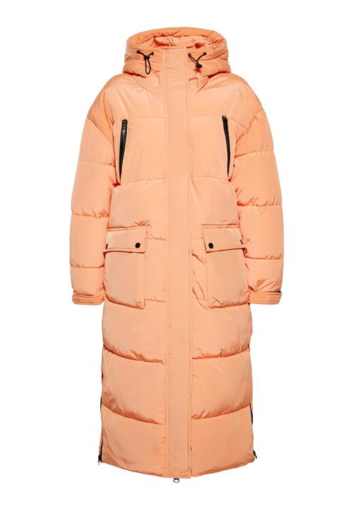 myMo ATHLSR Vinterfrakke  abrikos / sort