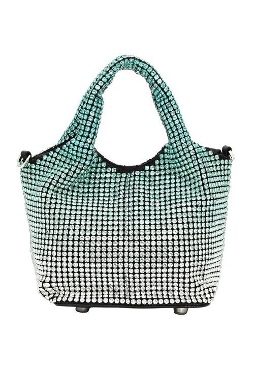 myMo at night Håndtaske  jade / sort / hvid