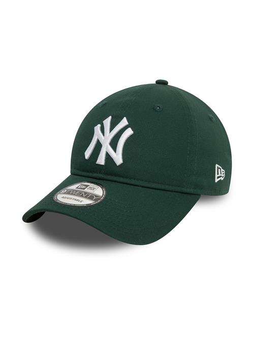 NEW ERA Hætte 'NOS LEAGUE ESS 9TWENTY NEYYAN'  mørkegrøn / offwhite