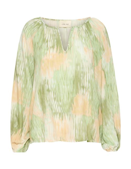 Cream Bluse 'Cassia'  æble / pastelgrøn / abrikos