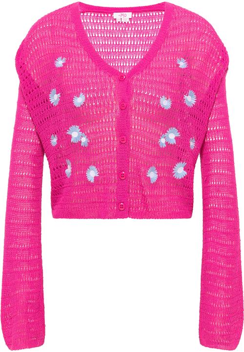 MYMO Cardigan  lyseblå / pink / hvid