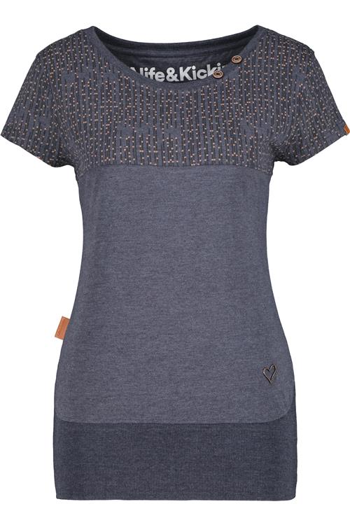 alife & kickin Shirts 'CoraAK'  marin / navy / sennep