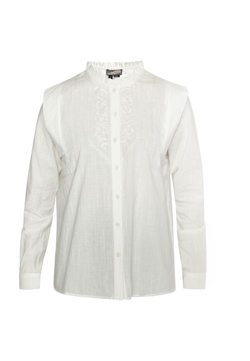 DreiMaster Vintage Bluse  uldhvid