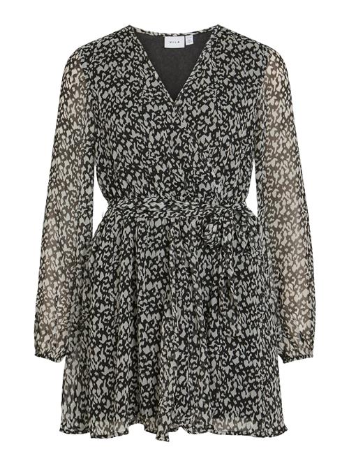 VILA Kjole 'FALIA'  sort / hvid