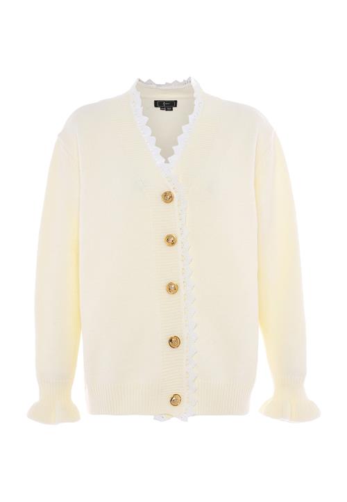 faina Cardigan  creme / hvid