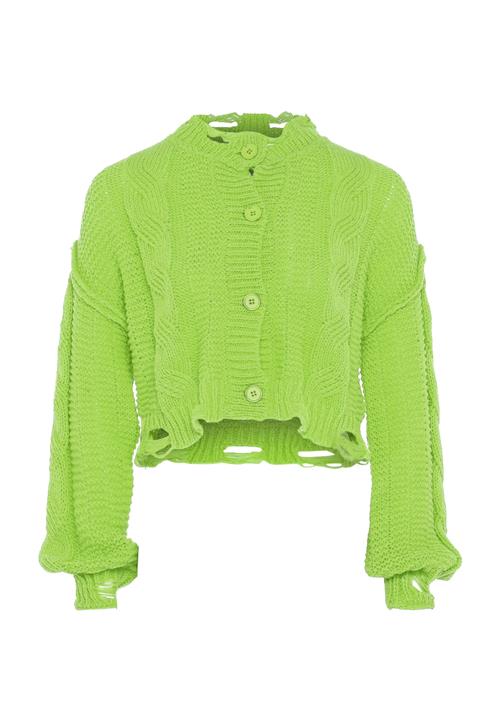 MYMO Cardigan  lime