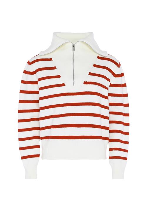 DreiMaster Maritim Pullover  rød / uldhvid