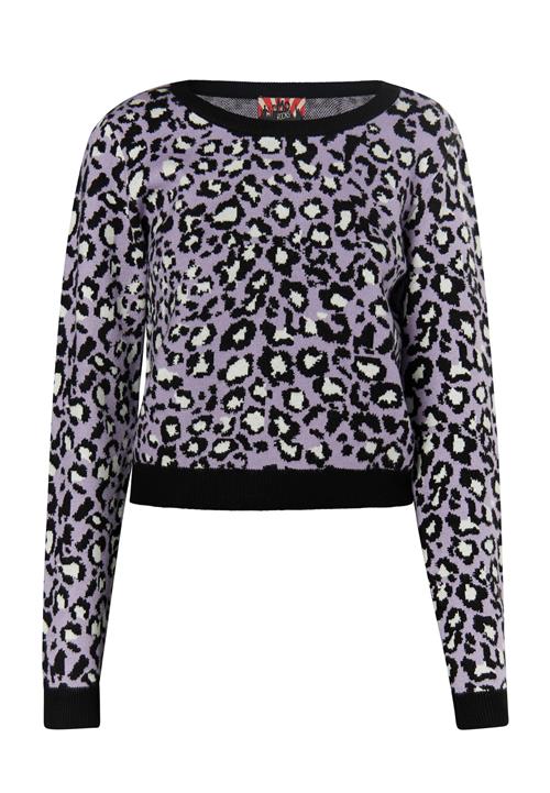 myMo ROCKS Pullover 'Ucy'  turkis / lilla