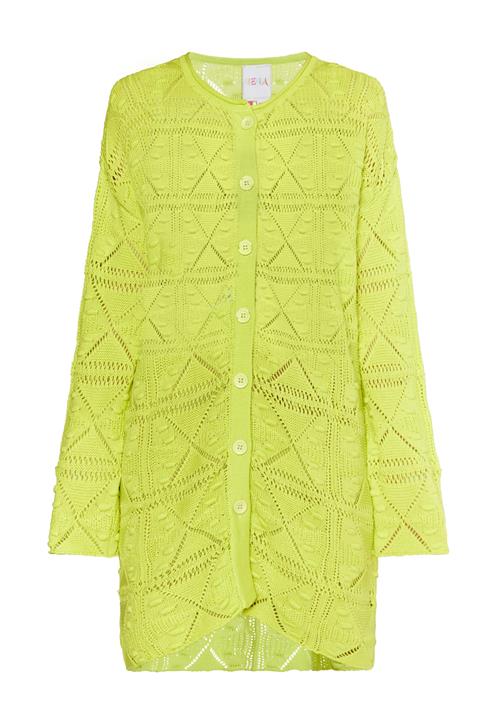 IZIA Cardigan 'Lomasi'  lime