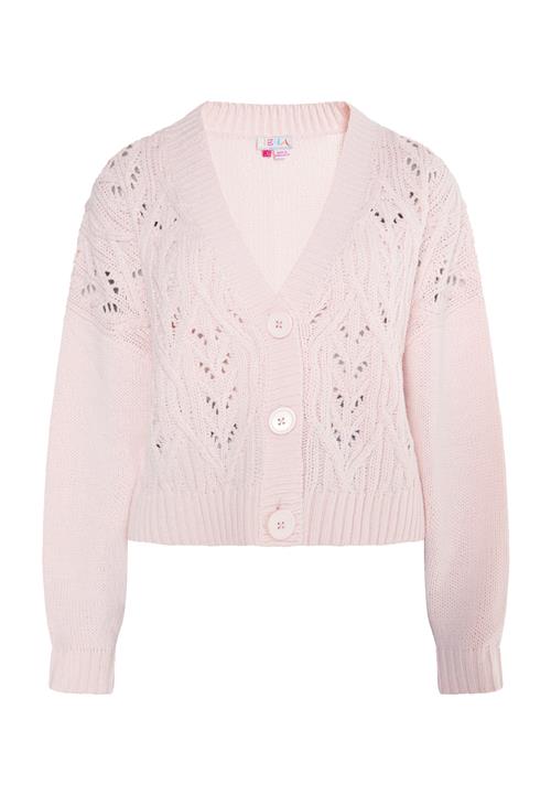 IZIA Cardigan 'Eyota'  lyserød