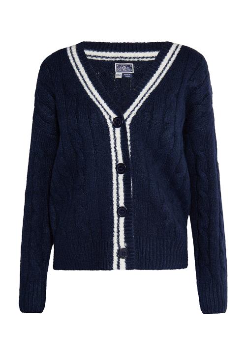 DreiMaster Maritim Cardigan  navy / hvid