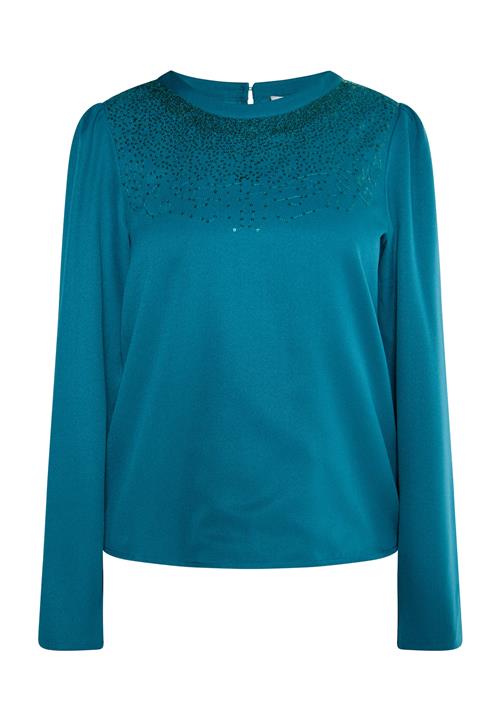 Usha Bluse  petroleum