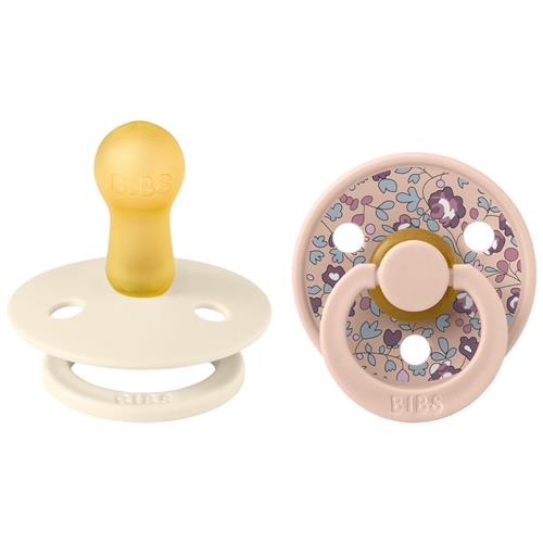 BIBS BIBS x Liberty S2 Runde Sutter Eloise - Blush Mix Blush Mix 0+ Months  Lyserød  0+ måneder  unisex