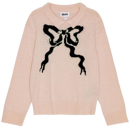 Molo Gerd Strikket trøje Petal Blush 122/128 cm  Lyserød  122/128 cm  kvinde