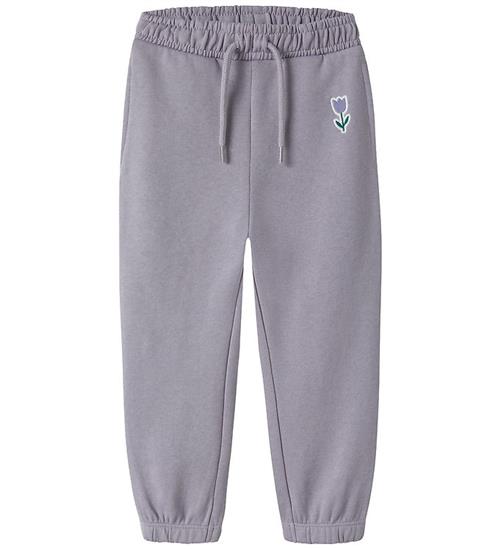 Name It Sweatpants - NmfVallene - Lavender Gray/Tulip