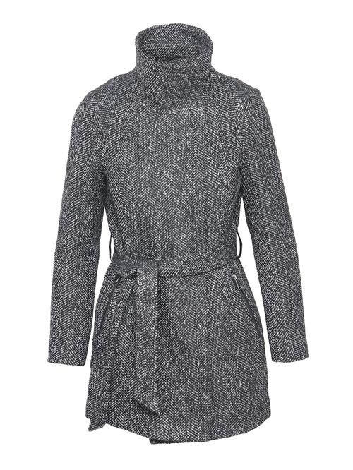 KOROSHI Overgangsfrakke  sort / offwhite