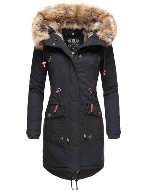 NAVAHOO Vinterparka 'Rosinchen'  natblå