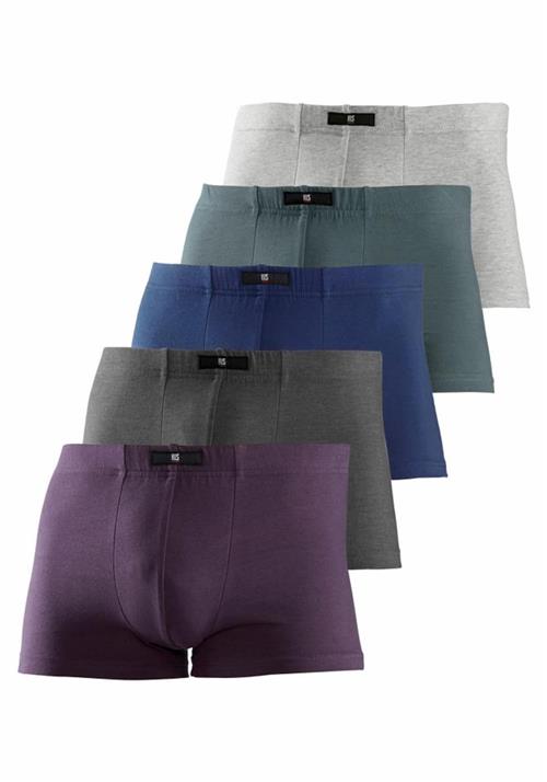 H.I.S Boksershorts  blå / lysegrå / mørkegrå / petroleum / mørkelilla