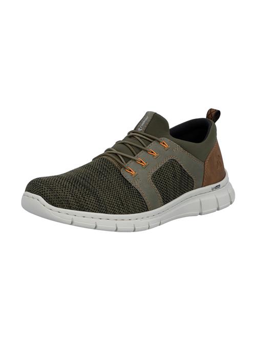 Rieker Slip On  brun / khaki / pastelgrøn / orange