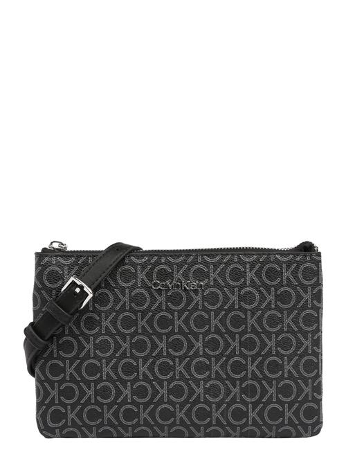 Calvin Klein Skuldertaske 'Must'  grå / sort