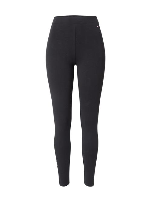 TOMMY HILFIGER Leggings 'HERITAGE'  navy / brandrød / sort / hvid