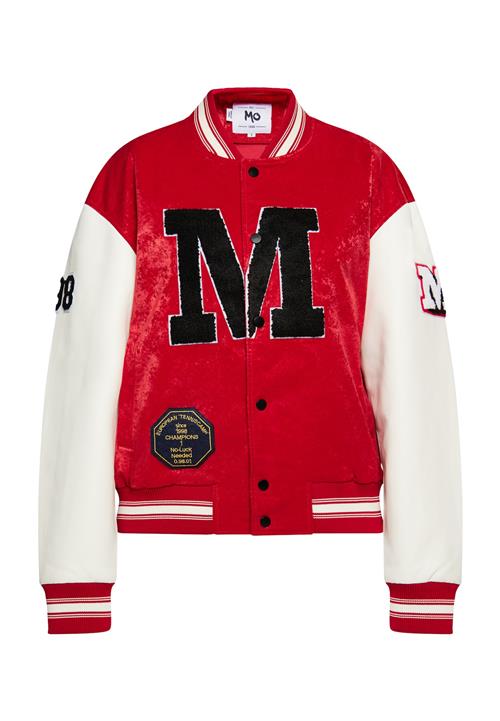 MO Overgangsjakke  rød / sort / hvid