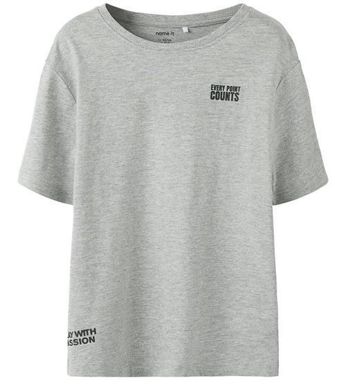 Name It T-shirt - NkmTyler - Grey Melange