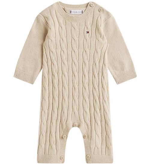Tommy Hilfiger Heldragt - Cable - Gulf SandBeige