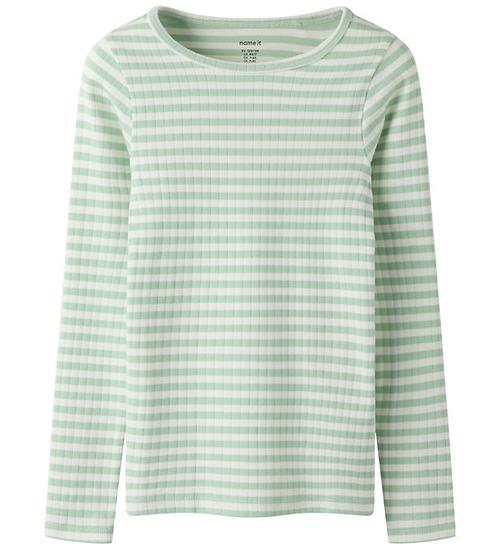 Name It Bluse - Noos - NkfSuraja - Aqua Foam/W. Cloud Dancer