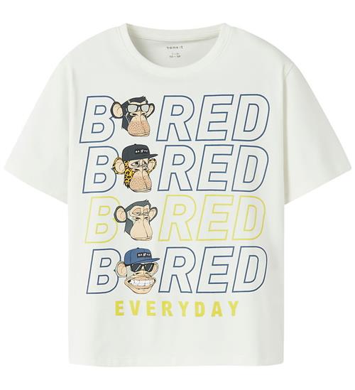 Name It T-shirt - NkmDrey - BOD - Cloud Dancer