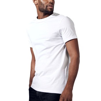 Bread & Boxers Bread and Boxer Cotton Crew Neck Hvid økologisk bomuld XX-Large Herre