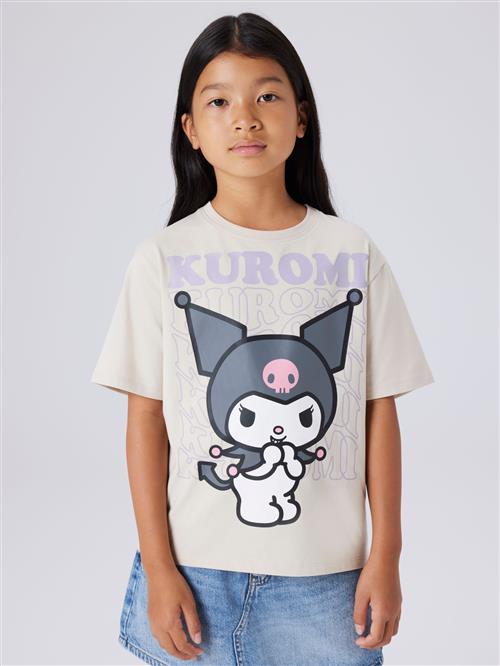 NAME IT T-Shirt Dykra Kuromi Pumice Stone
