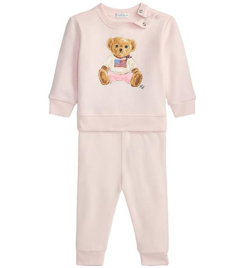 Polo Ralph Lauren Sweatsæt - Delicate Pink
