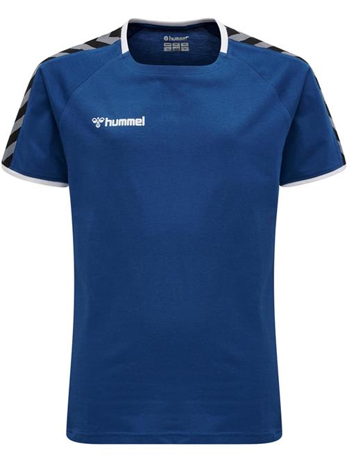 Hummel Funktionsskjorte 'Authentic'  marin / lysegrå / sort / hvid