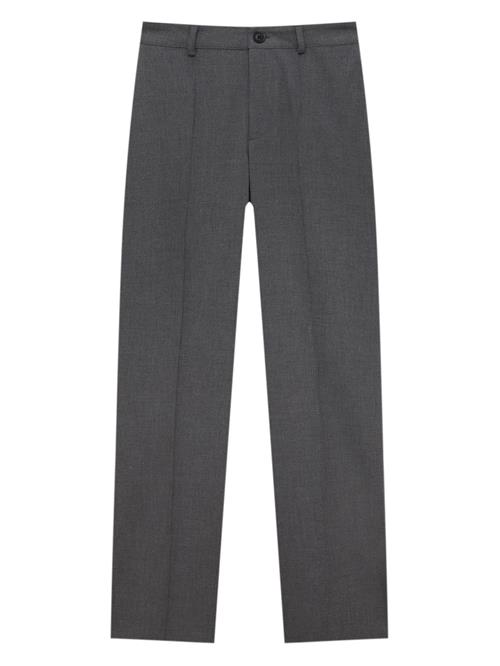 Pull&Bear Bukser med fals  mørkegrå