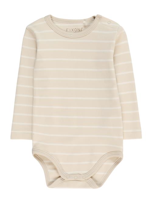 Fixoni Sparkedragt/Body  beige / hvid