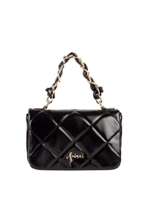 faina Håndtaske  guld / sort
