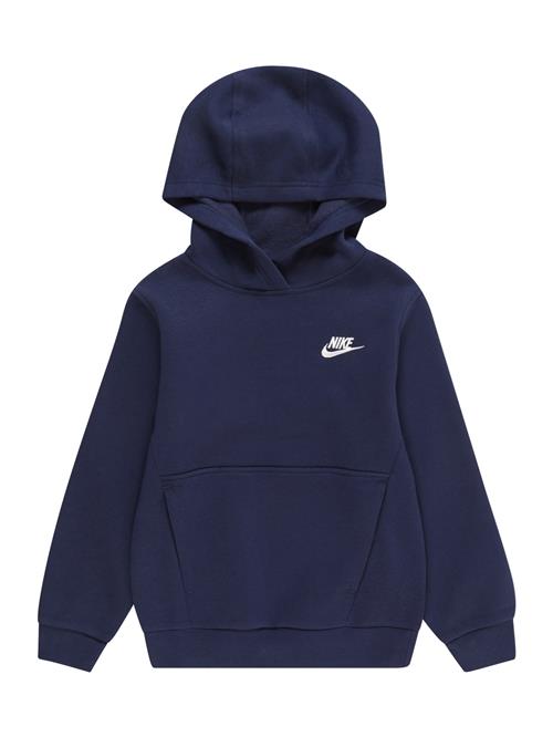 Nike Sportswear Sweatshirt 'Club Fleece'  navy / hvid