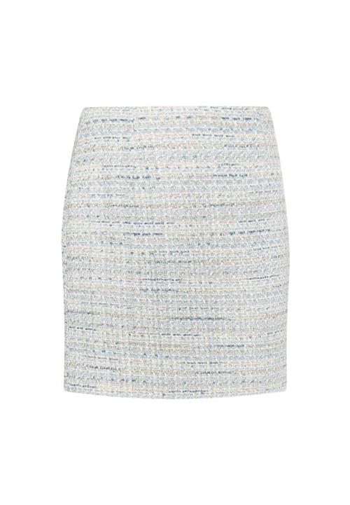 faina Nederdel  beige / lyseblå