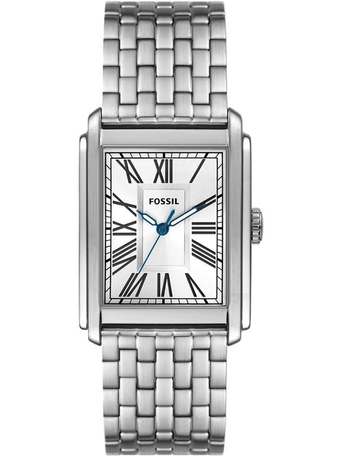 FOSSIL Analogt ur 'Carraway'  blå / sort / sølv / hvid