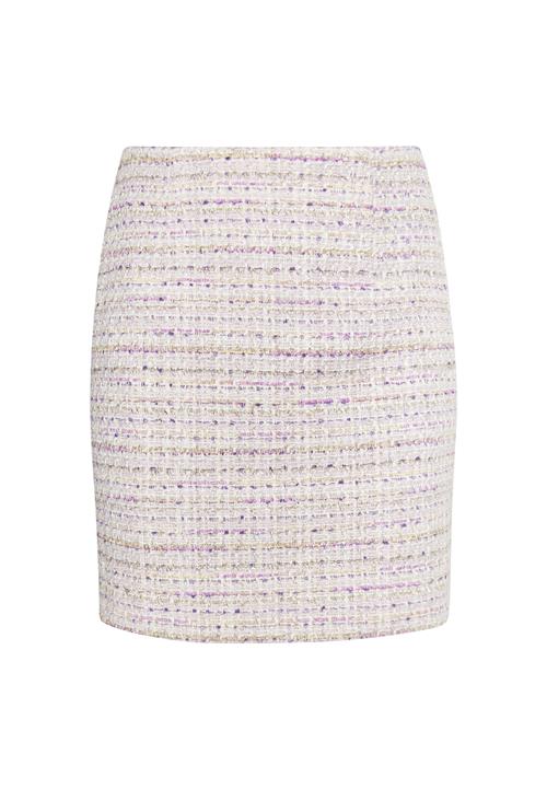 faina Nederdel  gul / lavendel / offwhite