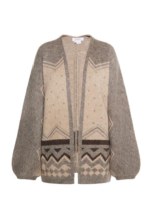 Se usha FESTIVAL Cardigan  beige / blandingsfarvet ved About You