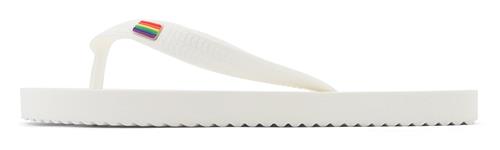 FLIP*FLOP Klipklappere  grøn / orangerød / hvid