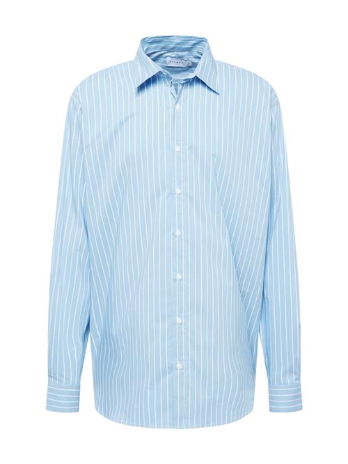 TOPMAN Skjorte  lyseblå / hvid