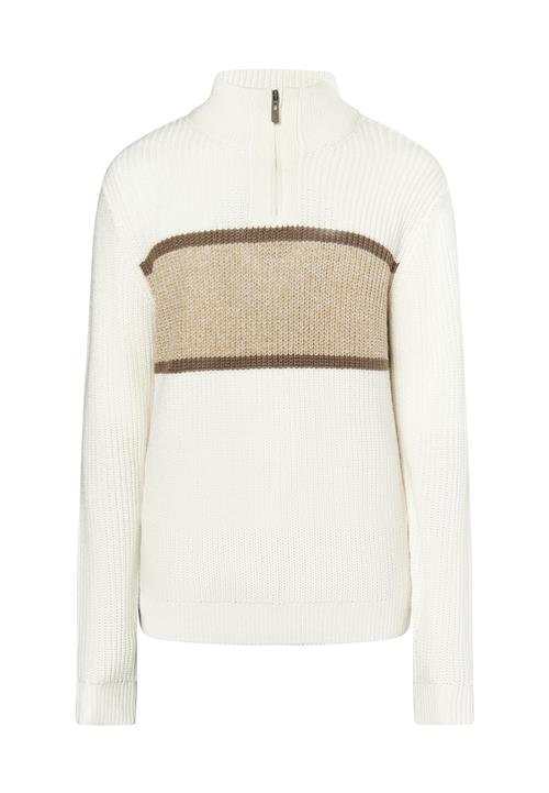 MO Pullover 'Rovic'  beige / brun / hvid