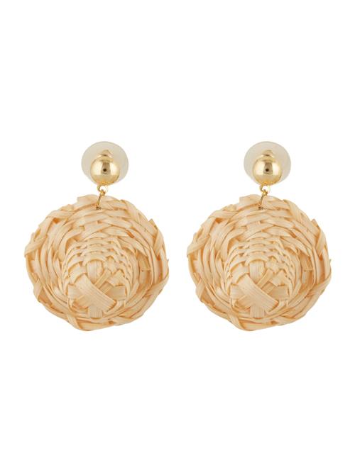 sweet deluxe Øreringe  beige / guld