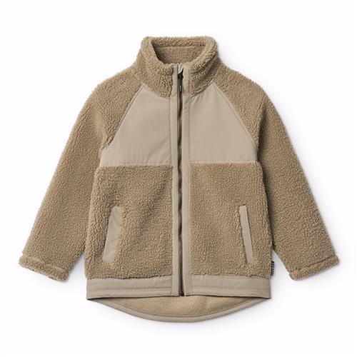 Molo Usher Fleece-jakke Clay  Clay 122 cm  Brun  122 cm  mand