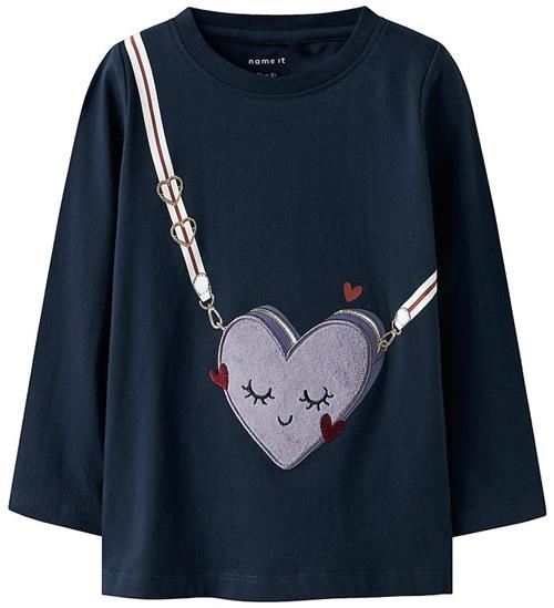 Name It Bluse - NmfTelia - Navy Blazer