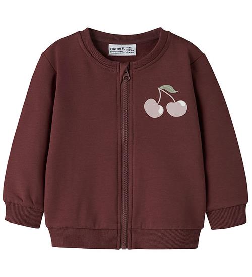 Name it Cardigan - NbfVrillie - Oxblood Red/Cherry