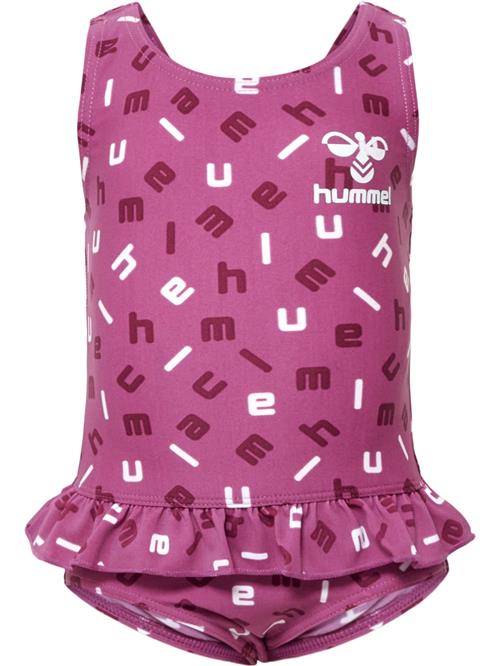 Hummel Sportsbademode 'Filippa'  pink / mørk pink / hvid